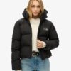 Giacca imbottita squadrata con cappuccio Hooded