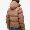 Giacca imbottita squadrata con cappuccio Hooded