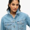 Giacca in denim decorata
