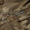 Giacca militare da campo ricamata