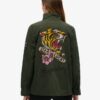 Giacca militare M65 decorata Giacca militare M65 decorata