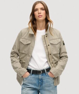 Giacca militare M65 ricamata