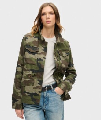 Giacca militare M65 ricamata