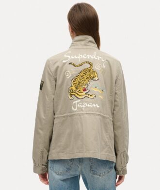 Giacca militare M65 ricamata