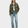 Giacca militare M65 ricamata