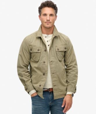 Giacca oversize militare