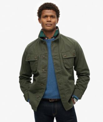 Giacca oversize militare