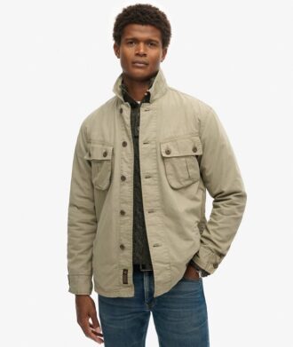 Giacca oversize militare