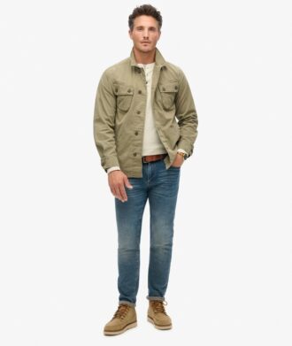 Giacca oversize militare