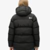 Giacca sportiva imbottita di media lunghezza con cappuccio Hooded