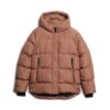 Giacca sportiva imbottita di media lunghezza con cappuccio Hooded Giacca sportiva imbottita di media lunghezza con cappuccio Hooded