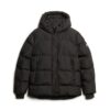 Giacca sportiva imbottita di media lunghezza con cappuccio Hooded