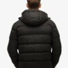 Giacca sportiva imbottita in microfibra con cappuccio Hooded