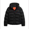 Giacca sportiva imbottita in microfibra con cappuccio Hooded