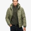 Giacca sportiva Puffer con cappuccio