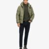 Giacca sportiva Puffer con cappuccio