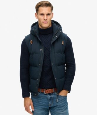 Gilet imbottito con cappuccio Everest Hooded Puffer Gilet