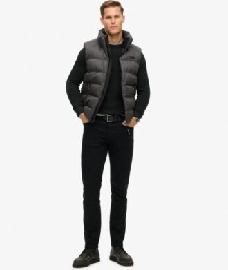 Gilet sportivo Puffer in tweed