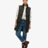 Gilet trapuntato lungo Gilet trapuntato lungo
