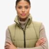 Gilet trapuntato lungo
