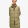 Gilet trapuntato lungo