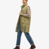 Gilet trapuntato lungo