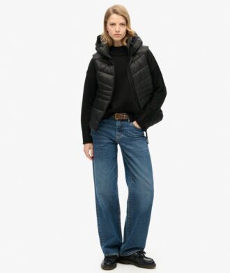 Hooded Fuji Quilt Gilet imbottito