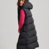 Hooded Longline Padded Gilet Hooded Longline Padded Gilet