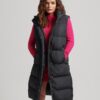Hooded Longline Padded Gilet Hooded Longline Padded Gilet