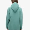 Hooded Metallic Logo Dress
