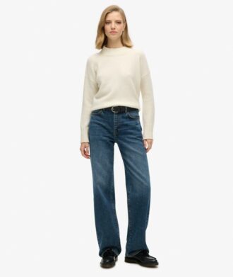 Jeans a gamba larga in Organic Cotton