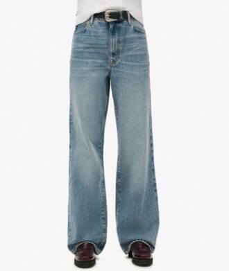 Jeans a gamba larga in Organic Cotton