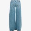 Jeans a zampa larga con orlo grezzo