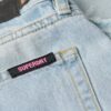 Jeans a zampa larga con orlo grezzo Jeans a zampa larga con orlo grezzo
