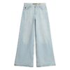 Jeans a zampa larga con orlo grezzo Jeans a zampa larga con orlo grezzo