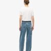 Jeans da carpentiere in denim a vita media