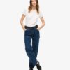 Jeans da carpentiere in denim a vita media in Organic Cotton