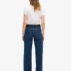 Jeans da carpentiere in denim a vita media in Organic Cotton