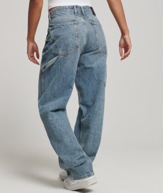 Jeans da carpentiere Vintage in Organic Cotton