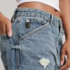 Jeans da carpentiere Vintage in Organic Cotton Jeans da carpentiere Vintage in Organic Cotton
