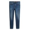 Jeans skinny in denim a vita alta in Organic Cotton Jeans skinny in denim a vita alta in Organic Cotton