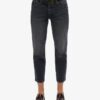 Jeans slim a vita media in Organic Cotton