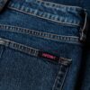 Jeans slim a vita media in Organic Cotton