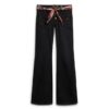 Jeans slim a zampa d’elefante Vintage in Organic Cotton