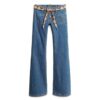 Jeans slim a zampa d’elefante Vintage in Organic Cotton Jeans slim a zampa d’elefante Vintage in Organic Cotton