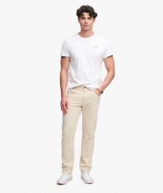 Jeans slim straight Vintage in Organic Cotton