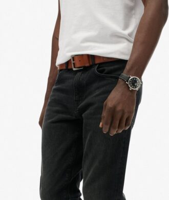 Jeans slim straight Vintage in Organic Cotton