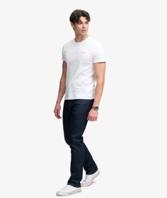 Jeans slim straight Vintage in Organic Cotton