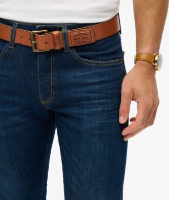 Jeans slim straight Vintage in Organic Cotton