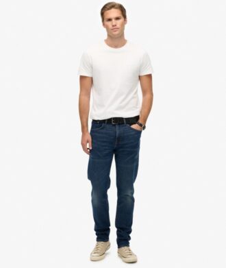 Jeans slim straight Vintage in Organic Cotton